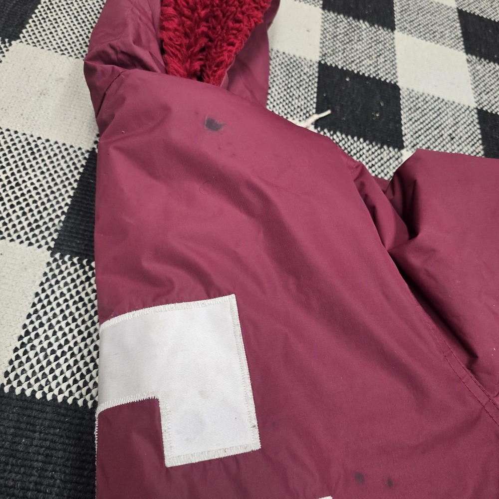 VTG TEXAS A&M Tru West Unisex Medium Fleece Lined‎ Trench Coat Outdoors College - Picture 13 of 15
